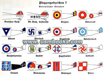 Nazi airplane markings, Luftwaffe
